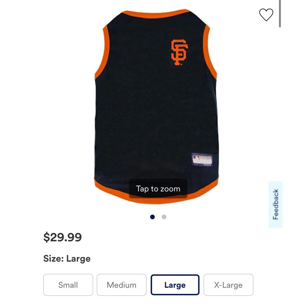 🌉Sf reversible pet tee